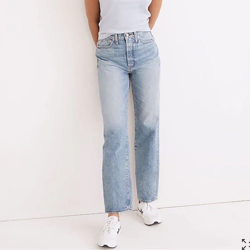 Madewell The Perfect Vintage Straight Jean in Seyland Wash